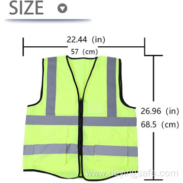 Reflective Safety Jacket for Outdoor